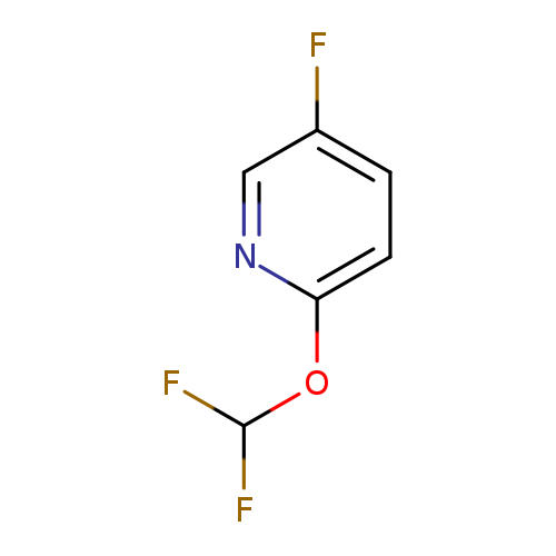 Pyridine, 2-(difluoromethoxy)-5-fluoro-