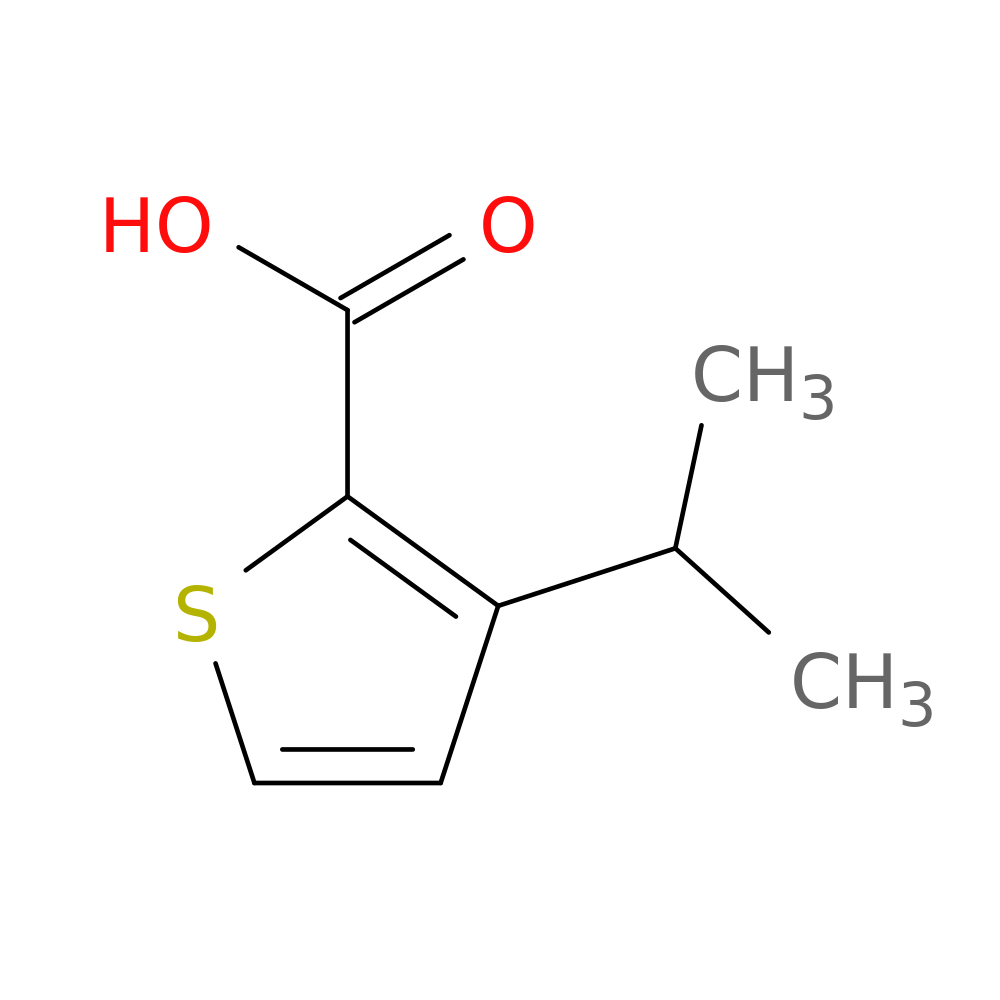 3-(propan-2-yl)thiophene-2-carboxylic acid