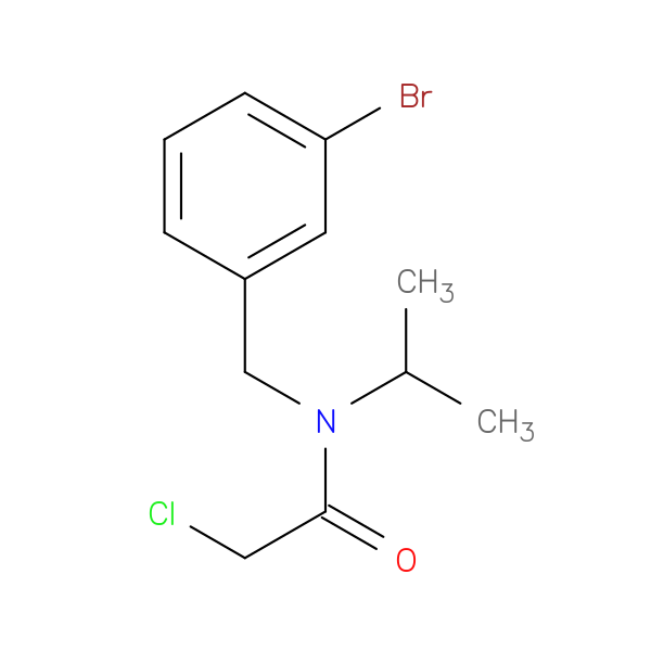 N-(3-Bromobenzyl)-2-chloro-N-isopropylacetamide