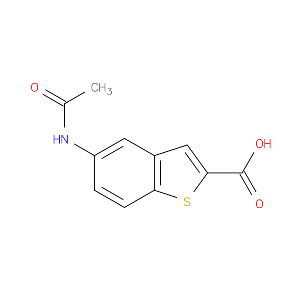 5-(Acetylamino)-1-benzothiophene-2-carboxylic acid