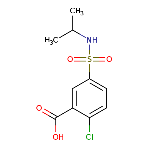 2-Chloro-5-[(isopropylamino)sulfonyl]benzoic acid