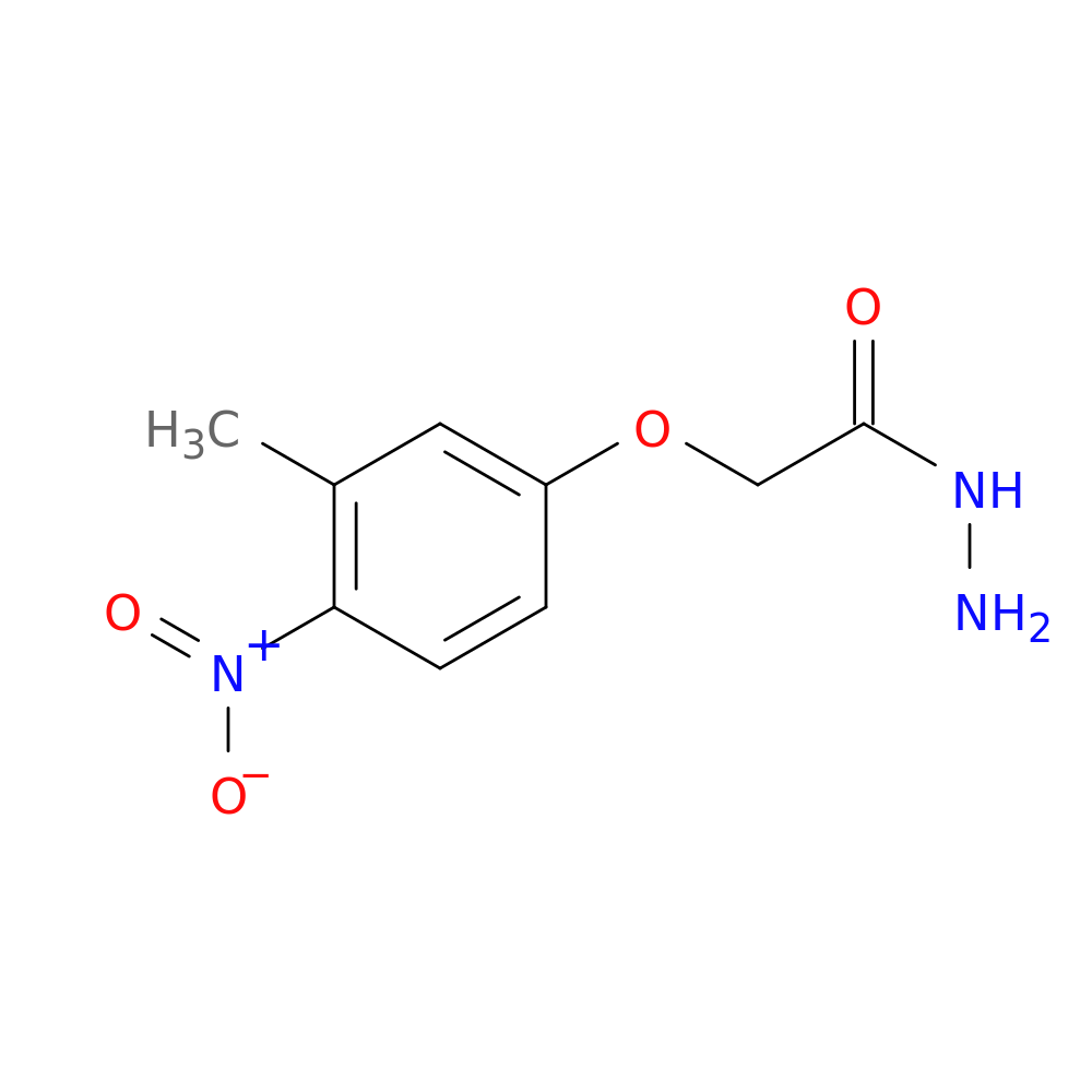 2-(3-Methyl-4-nitrophenoxy)acetohydrazide
