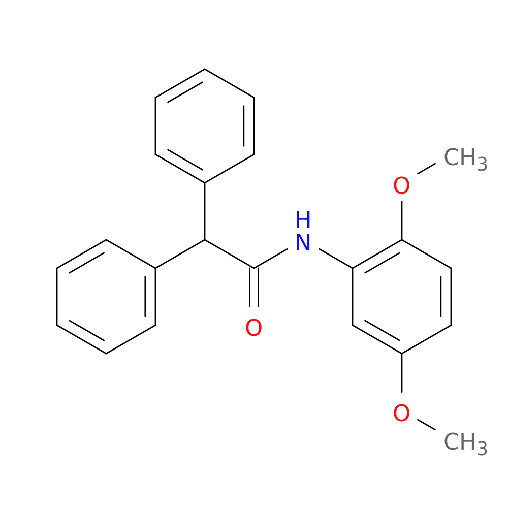 N-(2,5-dimethoxyphenyl)-2,2-diphenylacetamide