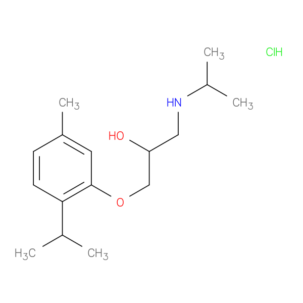 1-(2-Isopropyl-5-methylphenoxy)-3-(isopropylamino)propan-2-ol hydrochloride