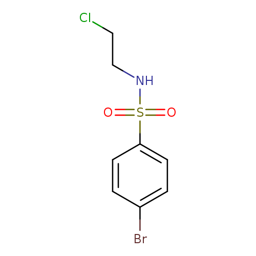 4-Bromo-N-(2-chloroethyl)benzenesulfonamide