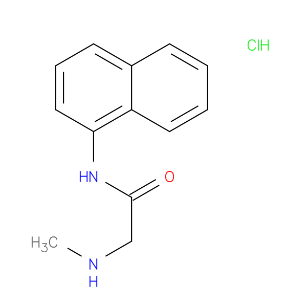 2-(Methylamino)-n-1-naphthylacetamide, HCl