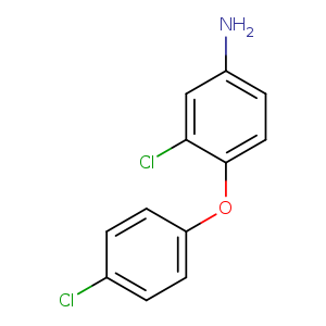 Benzenamine, 3-chloro-4-(4-chlorophenoxy)-
