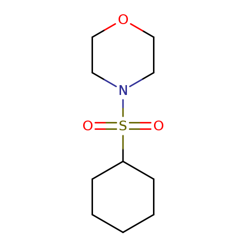 4-(cyclohexanesulfonyl)morpholine