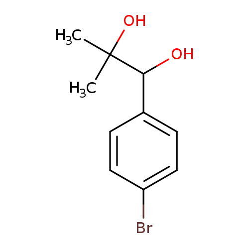 1-(4-bromophenyl)-2-methylpropane-1,2-diol