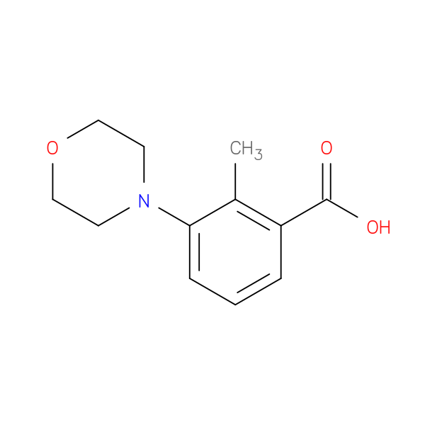 2-Methyl-3-morpholin-4-yl-benzoic acid