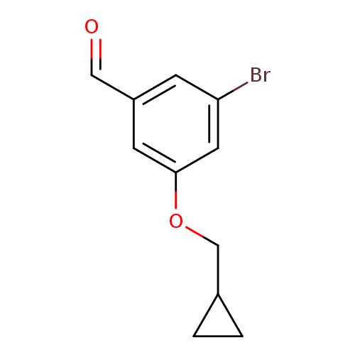 3-Bromo-5-(cyclopropylmethoxy)benzaldehyde