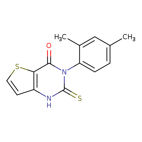 3-(2,4-Dimethylphenyl)-2-sulfanylidene-1h,2h,3h,4h-thieno[3,2-d]pyrimidin-4-one