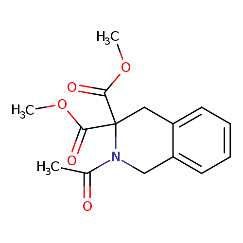 3,3(2H)-Isoquinolinedicarboxylic acid, 2-acetyl-1,4-dihydro-, 3,3-dimethyl ester