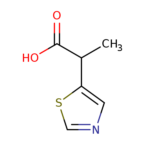 2-(1,3-thiazol-5-yl)propanoicacid