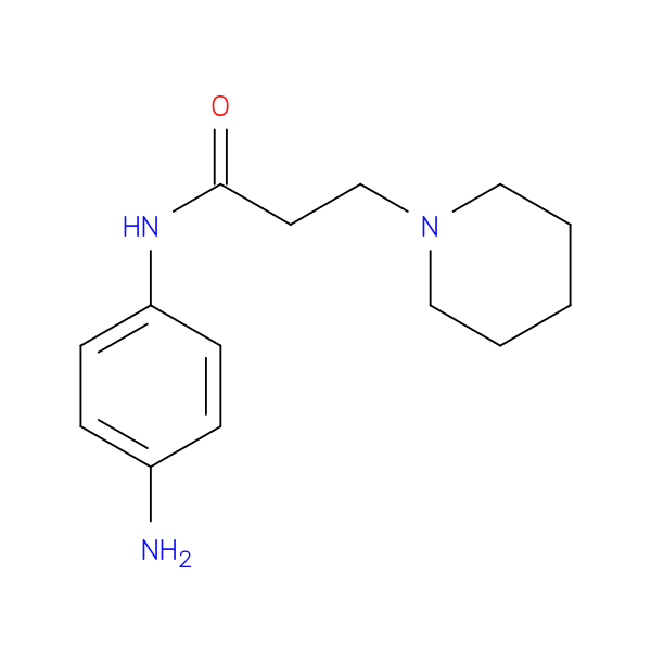 N-(4-aminophenyl)-3-(piperidin-1-yl)propanamide