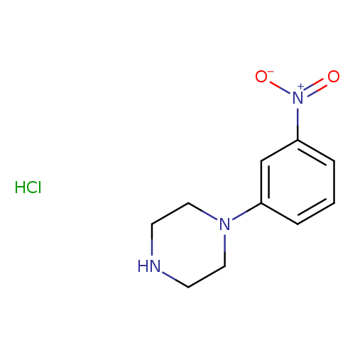 Piperazine, 1-(3-nitrophenyl)-, hydrochloride (1:1)