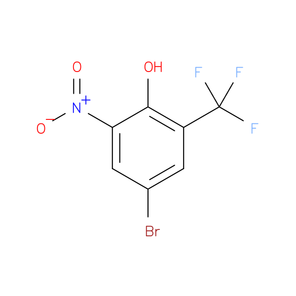 4-Bromo-2-nitro-6-(trifluoromethyl)phenol