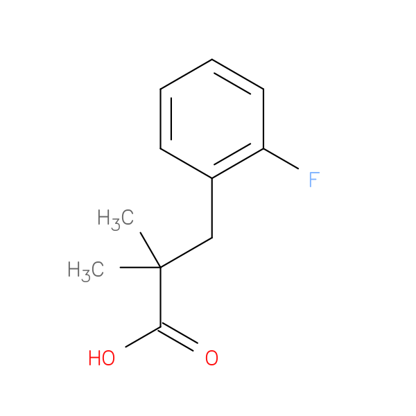 3-(2-Fluorophenyl)-2,2-Dimethylpropanoic Acid