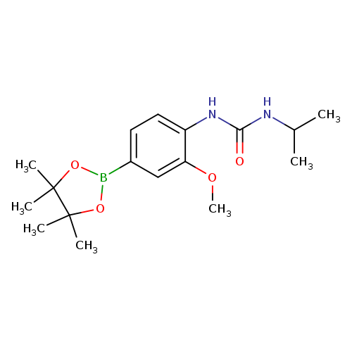 1-Isopropyl-3-(2-methoxy-4-(4,4,5,5-tetramethyl-1,3,2-dioxaborolan-2-yl)phenyl)urea