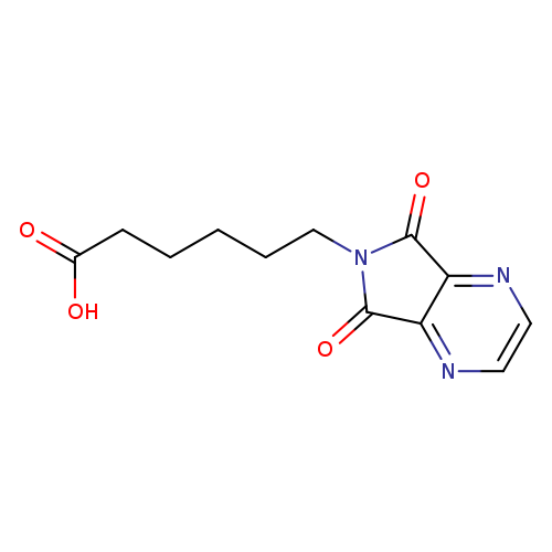 6-(5,7-Dioxo-5,7-dihydro-6h-pyrrolo[3,4-b]pyrazin-6-yl)hexanoic acid