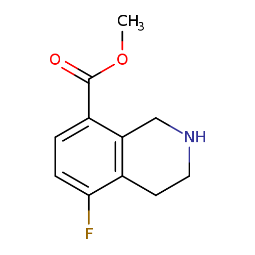 methyl 5-fluoro-1,2,3,4-tetrahydroisoquinoline-8-carboxylate