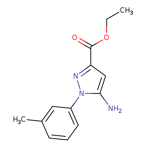 ethyl 5-amino-1-(3-methylphenyl)-1H-pyrazole-3-carboxylate