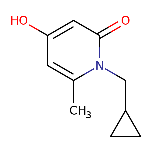 1-(Cyclopropylmethyl)-4-hydroxy-6-methylpyridin-2(1H)-one