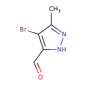 4-Bromo-3-methyl-1h-pyrazole-5-carbaldehyde
