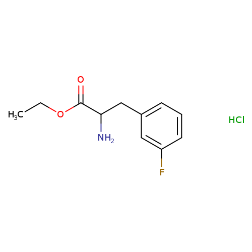 ethyl 2-amino-3-(3-fluorophenyl)propanoate hydrochloride