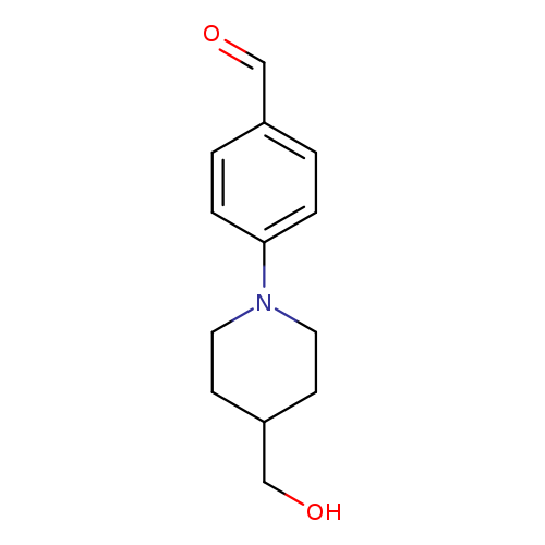 4-(4-(Hydroxymethyl)piperidin-1-yl)benzaldehyde
