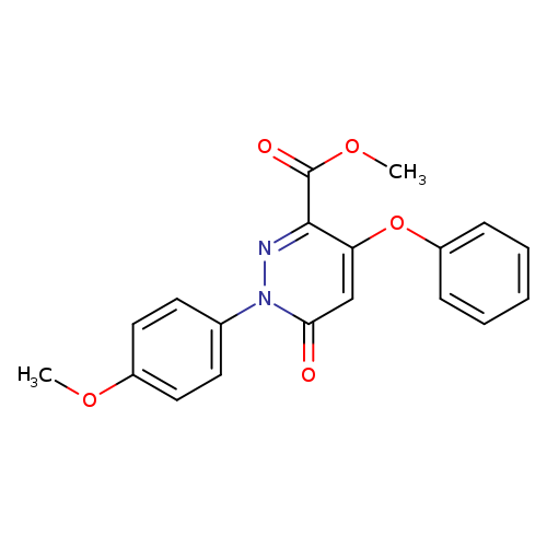 methyl 1-(4-methoxyphenyl)-6-oxo-4-phenoxy-1,6-dihydropyridazine-3-carboxylate