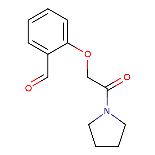 2-(2-oxo-2-pyrrolidin-1-ylethoxy)benzaldehyde