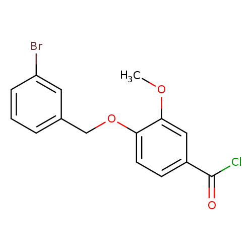 4-[(3-Bromobenzyl)oxy]-3-methoxybenzoyl chloride