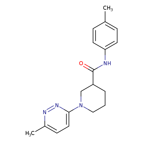 N-(4-methylphenyl)-1-(6-methylpyridazin-3-yl)piperidine-3-carboxamide