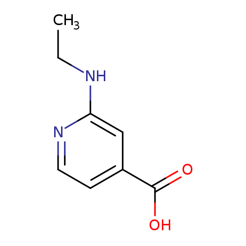 2-(Ethylamino)isonicotinic acid