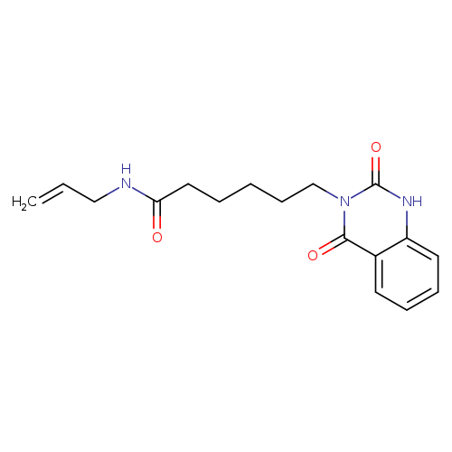 6-(2,4-dioxo-1,2,3,4-tetrahydroquinazolin-3-yl)-N-(prop-2-en-1-yl)hexanamide