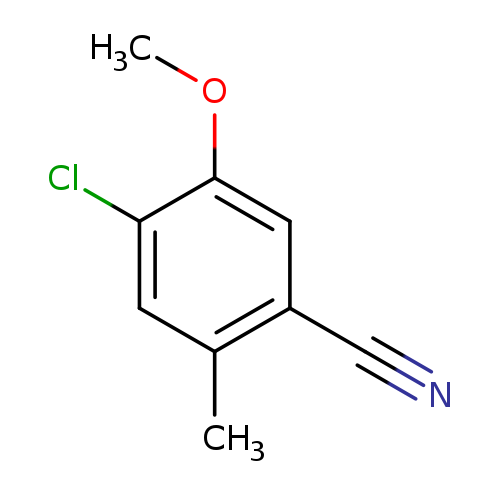 4-Chloro-5-methoxy-2-methylbenzonitrile