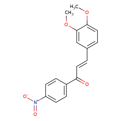 (2E)-3-(3,4-dimethoxyphenyl)-1-(4-nitrophenyl)prop-2-en-1-one