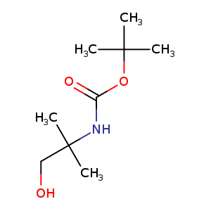 Carbamic acid, N-(2-hydroxy-1,1-dimethylethyl)-, 1,1-dimethylethyl ester