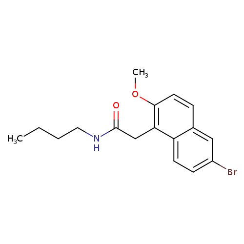 2-(6-bromo-2-methoxynaphthalen-1-yl)-N-butylacetamide