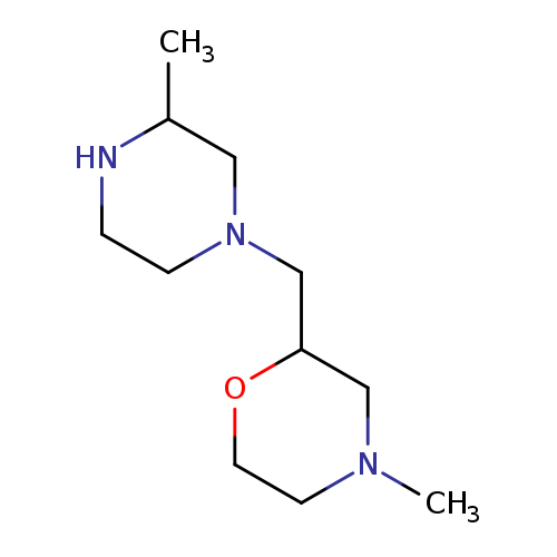 4-methyl-2-[(3-methylpiperazin-1-yl)methyl]morpholine