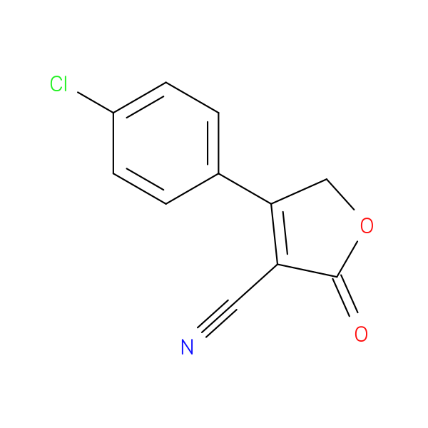 4-(4-Chlorophenyl)-2-oxo-2,5-dihydro-3-furancarbonitrile