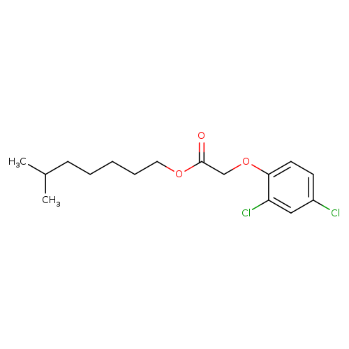 Acetic acid, 2-(2,4-dichlorophenoxy)-, isooctyl ester