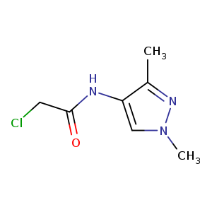2-Chloro-n-(1,3-dimethyl-1h-pyrazol-4-yl)acetamide