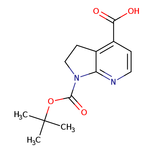 1-[(tert-butoxy)carbonyl]-1H,2H,3H-pyrrolo[2,3-b]pyridine-4-carboxylic acid