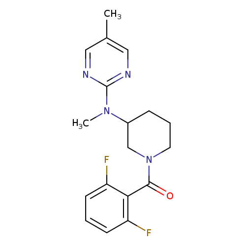 N-[1-(2,6-difluorobenzoyl)piperidin-3-yl]-N,5-dimethylpyrimidin-2-amine