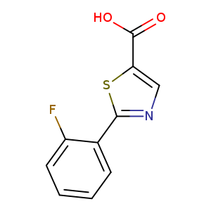 2-(2-Fluorophenyl)-1,3-thiazole-5-carboxylic acid