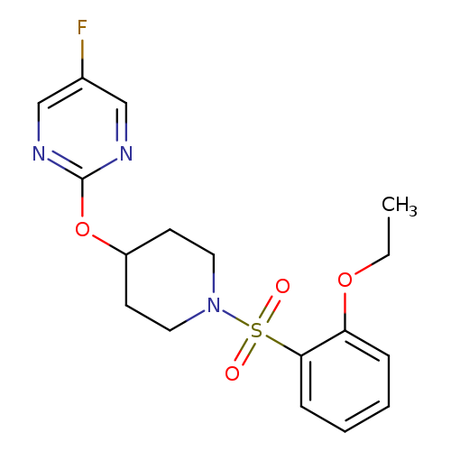 2-{[1-(2-ethoxybenzenesulfonyl)piperidin-4-yl]oxy}-5-fluoropyrimidine
