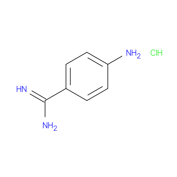 Benzenecarboximidamide, 4-amino-, hydrochloride (1:1)