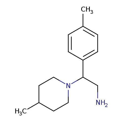 2-(4-Methylphenyl)-2-(4-methylpiperidin-1-yl)ethanamine